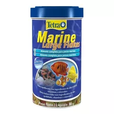 Ração Para Peixes Tetra Marine Large Flakes 500ml / 80g