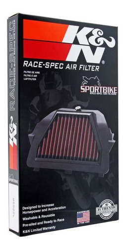 Filtro De Aire Alto Flujo K\u0026n Kawasaki Ninja Zx-6rkrt 636 18 Foto 3