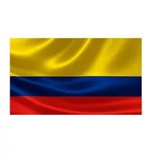 Bandera De Colombia Satin 1.50 X 1.50 Ancho. Exteriores