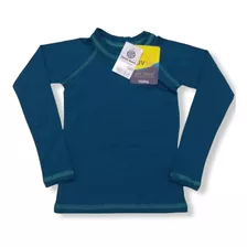 Blusa Camisa Bebê Térmica Proteção Solar Uv 50+ Veste 6-12 M