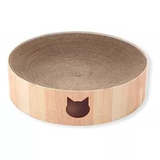 Necoichi Cozy Cat Scratcher Cuenco, 100 % Papel Reciclado, M