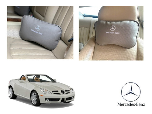 Par Cojines Asiento Mercedes Benz Slk200 Slk230 2005 A 2011 Foto 8