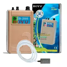 Compressor De Ar A Pilha Boyu Jad D-200 Oxigenação Aquários