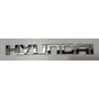 Emblema Letras Hyundai Autoadhesivas.  Hyundai i10