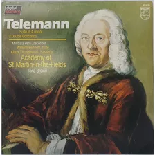 Lp Disco Telemann - Suite In A Minor / 2 Double Concertos
