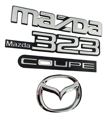 Emblemas Traseros Mazda 323 Coupe Autoadhesivos Foto 3