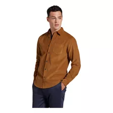  Camisa Devré Casual Corderoy Tostada Hombre 42d000322