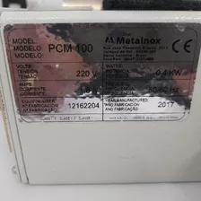 Prensa Sublimadora Metalnox Pcm 100 Branca 220v