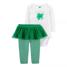Carters Baby 2-piece St. Patrick's Day Bodysuit