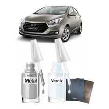 Tinta Tira Risco Hyundai Hb20 Diamond 2021 Prata Metal