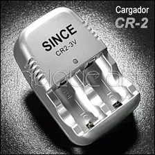 A64 Cargador Dual Pila Pilas Cr2 Recargables Cr-2 15270 1cr2