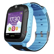 Reloj Smartwatch Con Gps Para Niños Kids Safety Azul - Ps