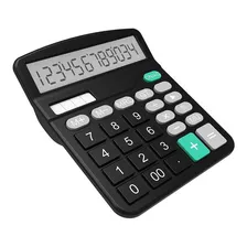 Calculadora De Escritorio Kk-837b Con Pantalla De 12 Dígitos En Color Negro