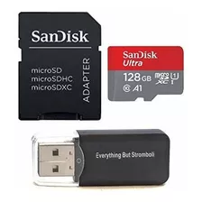 Paquete De Tarjeta De Memoria Sandisk 128gb Ultra Micro