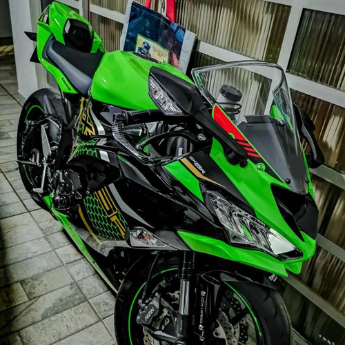 Espejo Retrovisor Led Con Giro Para Ninja Zx-6r Zx636 Zx6r Foto 5