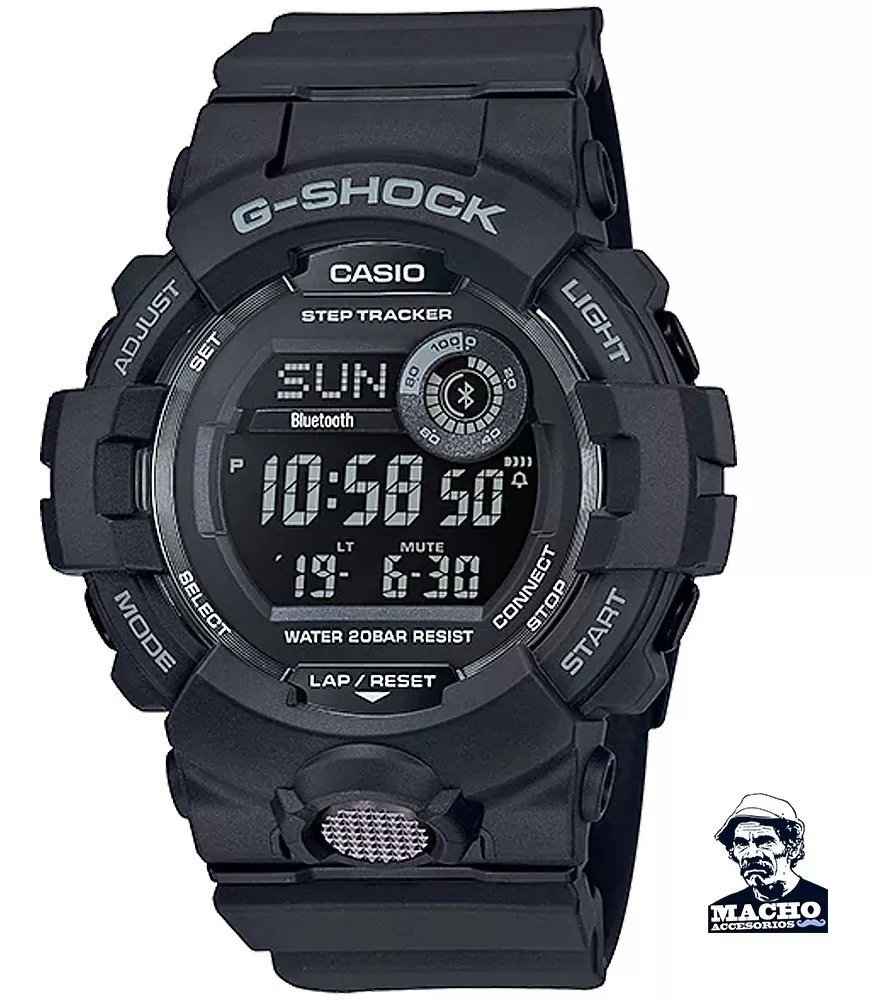 Reloj Casio G-shock Gbd800-1b Bluetooth En Stock Original