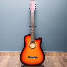 Guitarra Acústica Victoria Ac-3820 Cuerdas De Acero / Usada