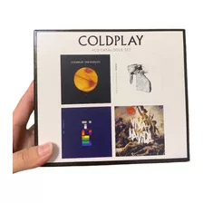 Coldplay Cd Catalogue Box Set 4 Albumes Original Nuevo