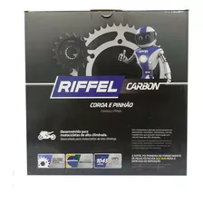 Kit Coroa Pinhão Riffel Bmw F800 Gs Adventure 13-18 Carbon