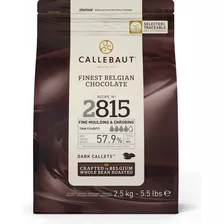 Chocolate 57,9% Cacao Alta Fluidez Callebaut Bolsa 2,5kg