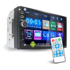 Central Multimídia Mp5 Full Hd 2 Din Bt Esp Android Sd Usb