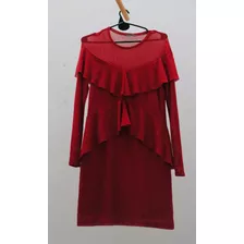 Vestido Zara Manga Larga Talle S