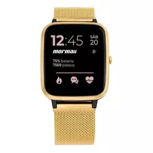 Smartwatch Mormaii Life Touchscreen Dourado Molifeam7d