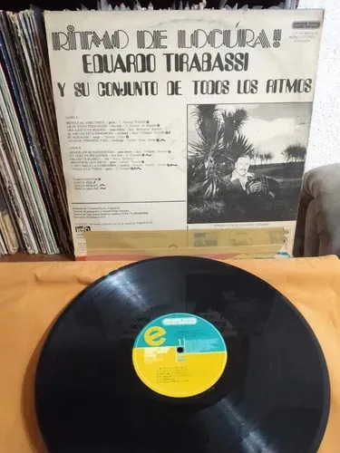 Eduardo Tirabassi - Ritmo De Locura! - vinilo 1978