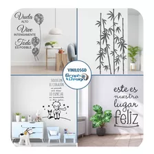 Vinilos Decorativos - Frases Inspiradoras - De Pared - Deco