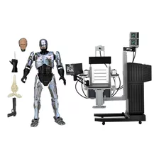 Figura Robocop Ultimate Battle Damage Whit Chair - Neca