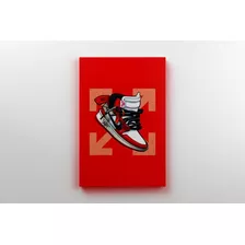 Cuadro Decorativo Nike Air Jordan 1 Off White