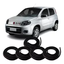 Kit Borrachas 4 Portas E Mala Novo Fiat Uno Vivace 2010 / ..