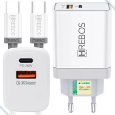 Carregador Celular Premium Turbo 40w Saída Usb-c Cabo Tipo C