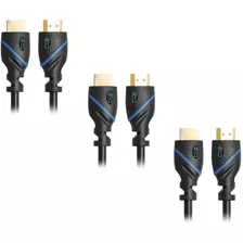 Cable C & E De Alta Velocidad Hdmi Soporta Ethernet, 3d Y Re