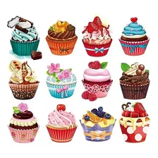 Cra-z-art - Roseart - Miniforma - Cupcakes Ii - Puzle