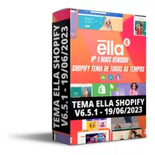 Tema Ella Para Shopify Ultima Versão