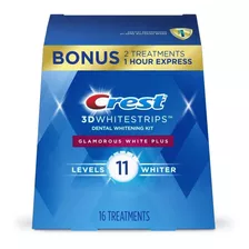 Crest 3d Whitestrips Blanqueamiento De Dientes Tiras