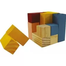 Blocos De Montar Cubo Grande Brinquedo Educativo Pedagógico