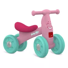 Baby Bike De Equilíbrio Rosa 1156 Bandeirante