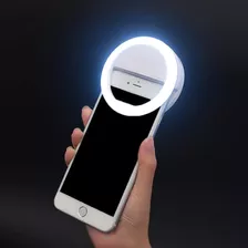 Mini Clip Selfie Anillo Luz Para Smartphone /tablet