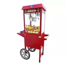 Maquina De Popcorn Con Coche - Canchita + Garantía