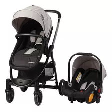 Coche Bebe Bebesit Alfa Travel 5039 Color Gris Oscuro Color Del Chasis Negro