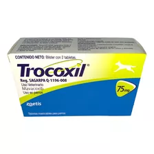 Trocoxil 2 Tabletas Zoetis Mavacoxib 