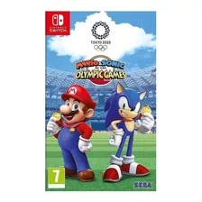 Mario & Sonic At The Olympic Games: Tokyo 2020 Mario & Sonic At The Olympic Games Standard Edition Sega Nintendo Switch Físico