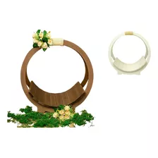 Cama Circular Caminha Redonda Props Newborn Acompanhamento