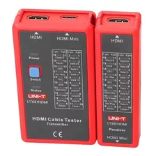 Tester De Red Probador De Cables Hdmi Uni-t Ut681hdmi