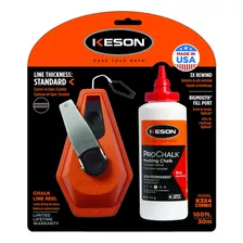 Keson K3x4b 3 X 1 Carrete De Linea De Tiza De Rebobinado Con