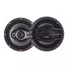 Juego De Parlantes Para Autos Crown Mustang 6.5 Csg-651 Color Negro