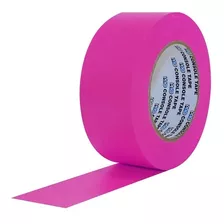 Fita Artistic Tape Pro Tapes Rosa Fluorescente 50mm X 50 Mts