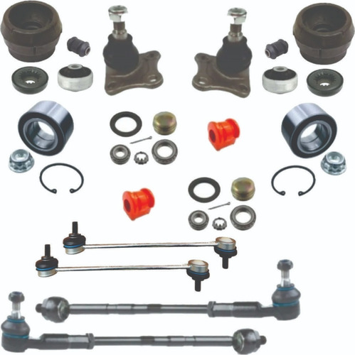 Kit Varillas Electro Asistida Baleros Abs Gomas Vw Gol 09-17 Foto 4